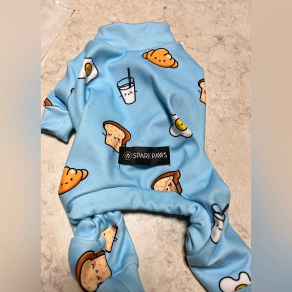 Spark paws dog pajama - Picture 2 of 4